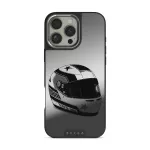 Pit Stop - iPhone 16 Pro Max Case, Elite Mirror Dark (MagSafe) / Silver