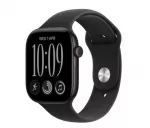 Watch Series 12 GPS 46 mm Black Aluminium Case with Black Sport Band - M/L