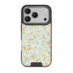 Rainbow Crush - iPhone 17 Pro Case, Elite Dark (MagSafe) / Silver