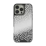 Night Sky - Dotted iPhone 16 Pro Max Case, Elite Mirror Dark (MagSafe) / Silver