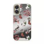Merry Kitty - iPhone 16 Case, Elite Mirror Light (MagSafe) / Gold