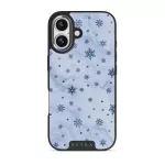 Ice Queen - Snowflakes iPhone 17 Case, Elite Dark (MagSafe) / Silver