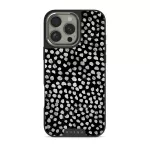 Night Sky - Dotted iPhone 16 Pro Max Case, Elite Dark (MagSafe) / Silver