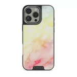 New Flame - Rainbow iPhone 16 Pro Case, Elite Dark (MagSafe) / Silver