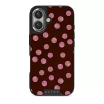 Pillow Talk - iPhone 16 Case, Elite Dark (MagSafe) / Silver