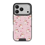 Maneki Neko - iPhone 17 Pro Case, Elite Dark (MagSafe) / Silver