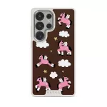 Cloud Hopping - Samsung Galaxy S25 Ultra Case, Elite Light (Magnetic) / Silver
