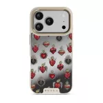 Sworn Hearts - iPhone 17 Pro Case, Elite Mirror Light (MagSafe) / Gold