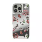 Merry Kitty - iPhone 16 Pro Max Case, Elite Mirror Light (MagSafe) / Silver