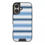 White Noise - iPhone 16 Case, Elite Dark (MagSafe) / Gold