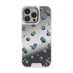 Blueberry Muffin - iPhone 16 Pro Max Case, Elite Mirror Light (MagSafe) / Silver
