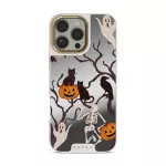 Trick or Treat - iPhone 16 Pro Case, Elite Mirror Light (MagSafe) / Gold
