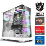 INTOP AQUA Ryzen 7 9700X 32GB DDR5 1TB SSD M.2 NVME+2TB RX9060XT 16GB no-OS