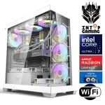 INTOP AQUA Ultra 7 265KF 32GB DDR5 1TB SSD M.2 NVME RX9060XT 16GB WiFi no-OS