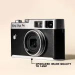 CS-PRO-BK-WW Screen-Free Digital Camera, Black