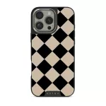 Proper Uniform - iPhone 16 Pro Case, Elite Dark (MagSafe) / Silver