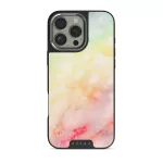 New Flame - Rainbow iPhone 16 Pro Max Case, Elite Dark (MagSafe) / Silver