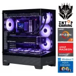 INTOP AQUA Ryzen 7 8700F 64GB DDR5 1TB SSD M.2 NVME+2TB RX9060XT 16GB WIN11Pro