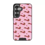 Hot Dog - Samsung Galaxy S25 Case, Elite Dark (Magnetic) / Silver
