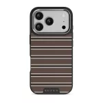 Tailor Made - iPhone 17 Pro Case, Elite Dark (MagSafe) / Silver