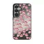 Yume - Samsung Galaxy S25 Plus Case, Elite Mirror Dark (Magnetic) / Silver