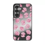 Shell We - Samsung Galaxy S25 Plus Case, Elite Mirror Dark (Magnetic) / Silver