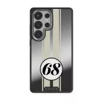 Classic Racing - Samsung Galaxy S25 Ultra Case, Elite Mirror Dark (Magnetic) / Silver