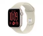Smartwatch Watch SE 3 GPS 40mm Aluminium Case in Starlight, Starlight Sport Band - S/M