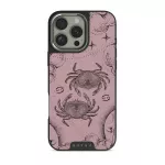 Cancer - iPhone 16 Pro Max Case, Elite Dark (MagSafe) / Silver / Pink