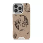 Pisces - iPhone 16 Pro Max Case, Elite Light (MagSafe) / Silver / Beige