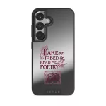 Read Me - Samsung Galaxy S25 Plus Case, Elite Mirror Dark (Magnetic) / Gunmetal