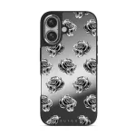 Frozen - iPhone 16 Case, Elite Mirror Dark (MagSafe) / Silver