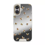 Honeycomb - iPhone 16 Case, Elite Mirror Light (MagSafe) / Gold