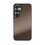 Macchiato - Samsung Galaxy S25 Case, Elite Mirror Dark (Magnetic) / Gunmetal