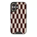 Etiquette - iPhone 16 Case, Elite Dark (MagSafe) / Gold