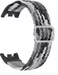 Strap Mi Band 8 Nylon Black-White