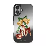 Baby Rudolph - iPhone 16 Case, Elite Mirror Dark (MagSafe) / Silver