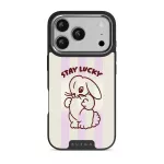 Stay Lucky - iPhone 17 Pro Case, Elite Dark (MagSafe) / Silver