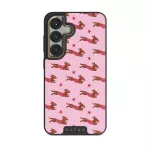 Hot Dog - Samsung Galaxy S25 Case, Elite Dark (Magnetic) / Gold