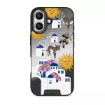Kalimera - iPhone 17 Case, Elite Mirror Dark (MagSafe) / Silver