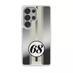 Classic Racing - Samsung Galaxy S25 Ultra Case, Elite Mirror Light (Magnetic) / Silver