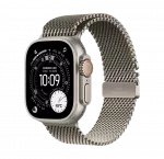 I&scaron;manusis laikrodis Apple Watch Ultra 3 GPS + Cellular, Titanium Case (49 mm), Milanese Loop, M