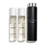 CHANEL - ALLURE HOMME SPORT TWIST AND SPRAY FLACON RECHARGEABLE 3 x 20 ml - EAU DE TOILETTE Tualetinis vanduo 60 ml male