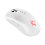 Pelė MSI VERSA 300 Optinė Belaidė ir laidinė 2.4 GHz Bluetooth 5.3 USB 8000 dpi balta