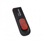 USB raktas ADATA C008 64GB USB 2.0 Black/Red