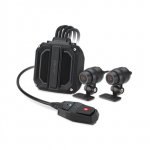 Vaizdo registratorius Mio MiVue M820WD dviejų objektyvų motociklų GPS Wi-Fi