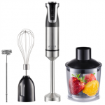 Trintuvas (blenderis) Adler | AD 4627 | Hand Blender Set | 1800 W | Number of speeds 20 | Turbo mode | Chopper | Stainless Steel/Black