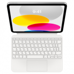 Klaviatūra Apple MQDP3RS/A laidinė QWERTY rusi&scaron;ka Smart Connector balta