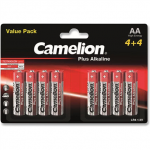 Baterijos Camelion AA/LR6, Plus Alkaline, 8 vnt