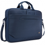 Krep&scaron;ys Case Logic Advantage Fits up to size 15.6 ", Dark Blue, Shoulder strap, Messenger - Briefcase